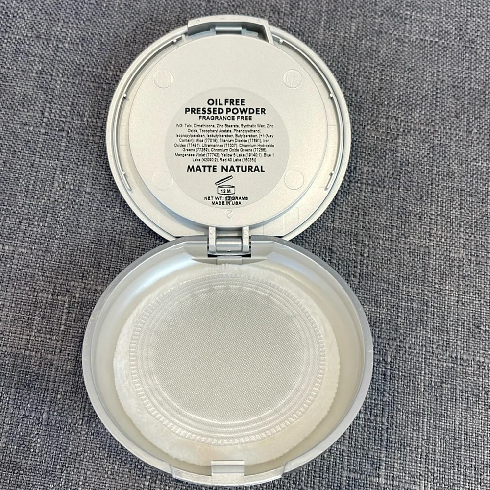 Oil Free & Fragrance Free Pressed Powder “Matte Natural”